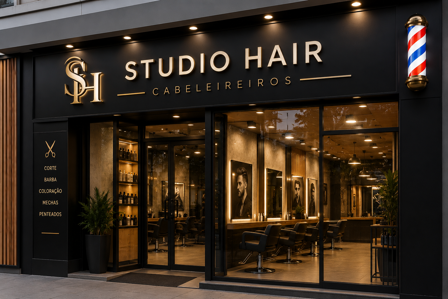 Projeto de fachada comercial